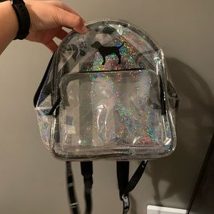 Mini clear backpack